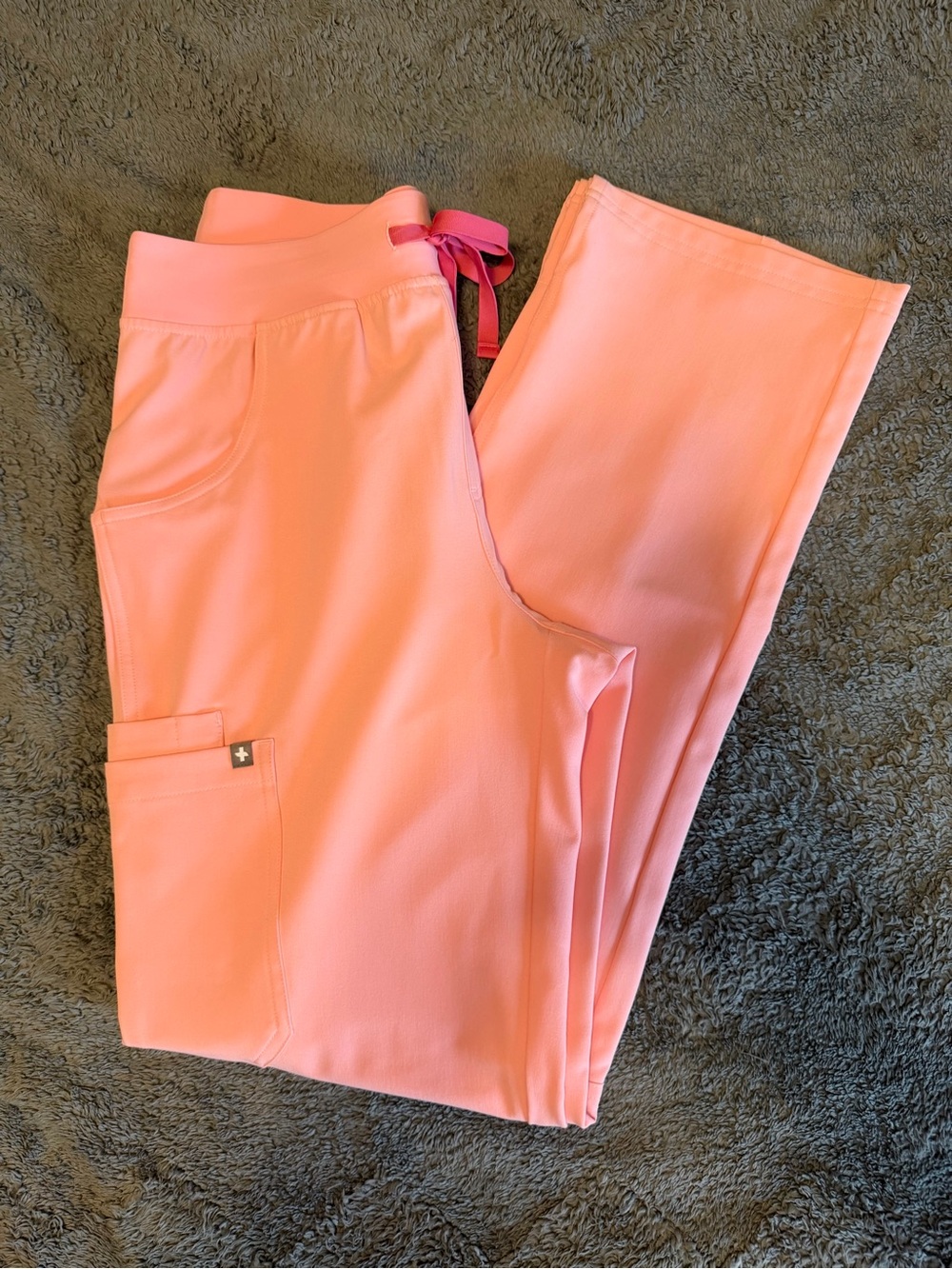 Figs Fight Club Pink Kade pants
